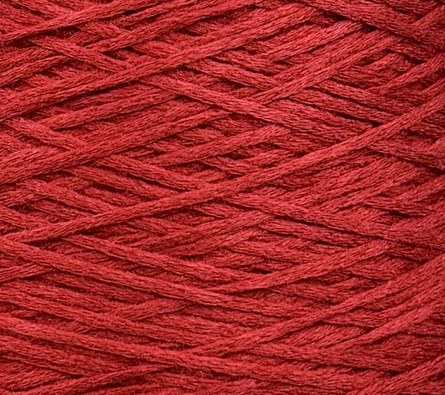 Art. Rubino Royal – Filato a Catenella Lana Merino Extrafine, Seta col. Rosso Rubino 330 m / 100 g | Zimpfer Wolle Selezione